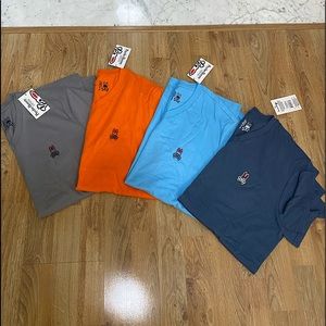 NWT Group of 4 Men’s Psycho Bunny V-Neck Tshirts, SZ M